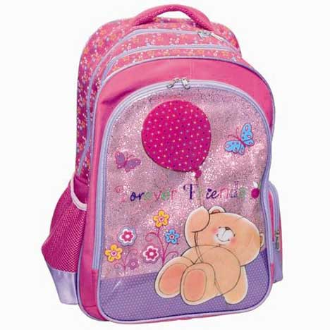 Balloon & Flowers Forever Friends Oval Backpack